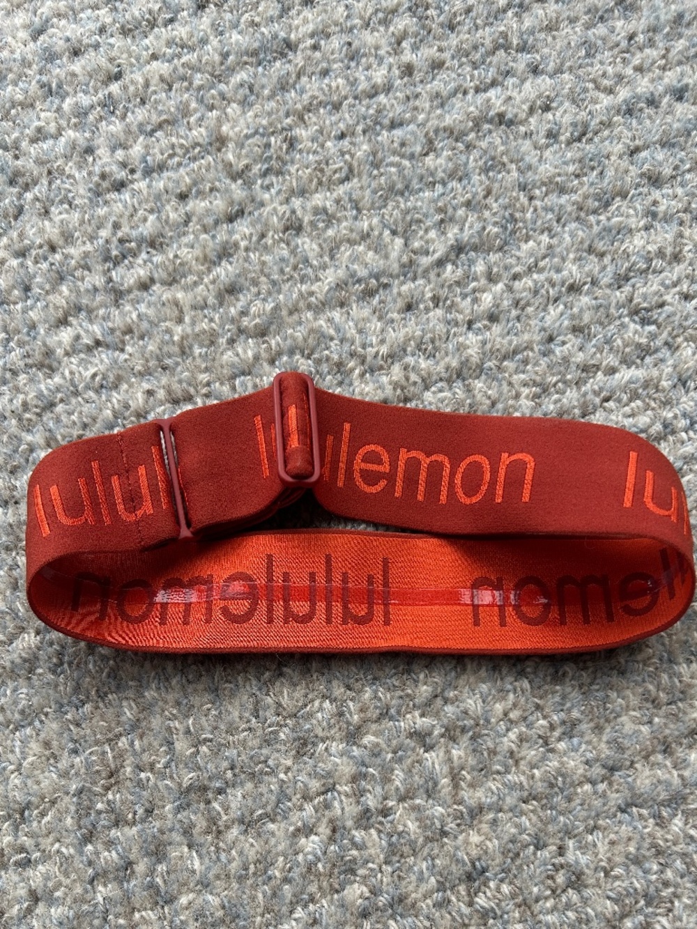 Lululemon Hold Your Own Headband - Red/Orange